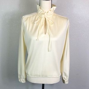 Vintage Ship’n Shore Ivory Blouse